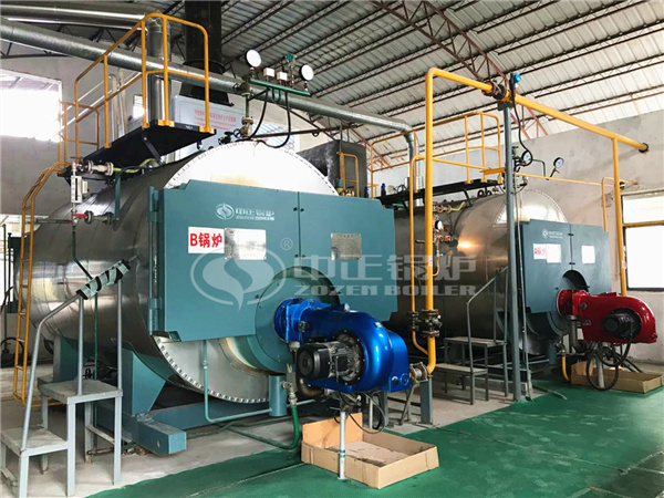 運行在漢光實業的中正鍋爐WNS系列燃氣<a href=/product/steam-boiler.html target=_blank class=infotextkey>蒸汽鍋爐</a>項目