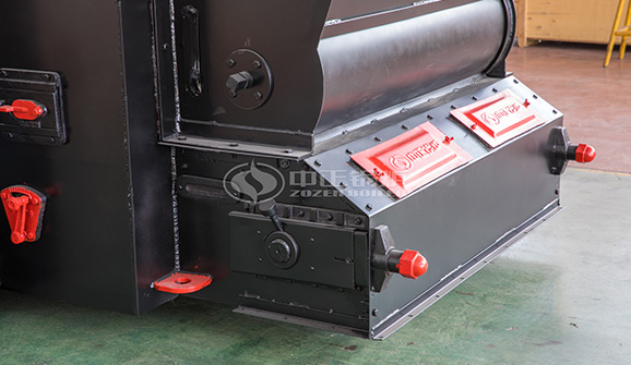 艾能聚光伏4噸DZL系列生物質快裝蒸汽鍋爐項目